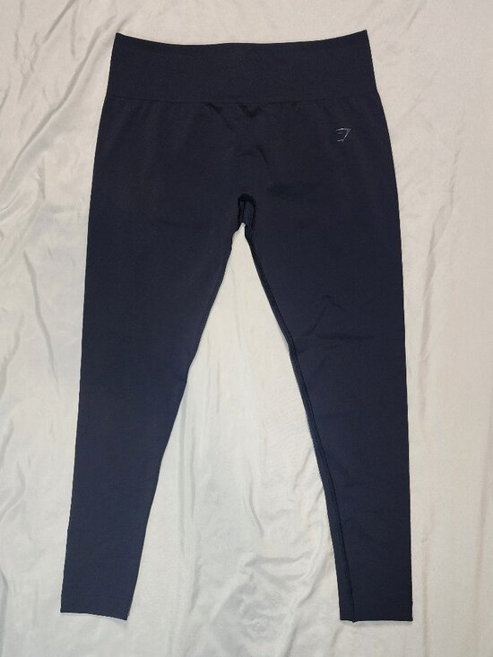 Gymshark Pants - Gymshark Navy High Rise Training Leggings Womens Large